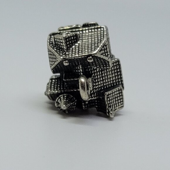 North Pole Series "Santa's Workshop" Sterling Charm - Picture 5 of 7